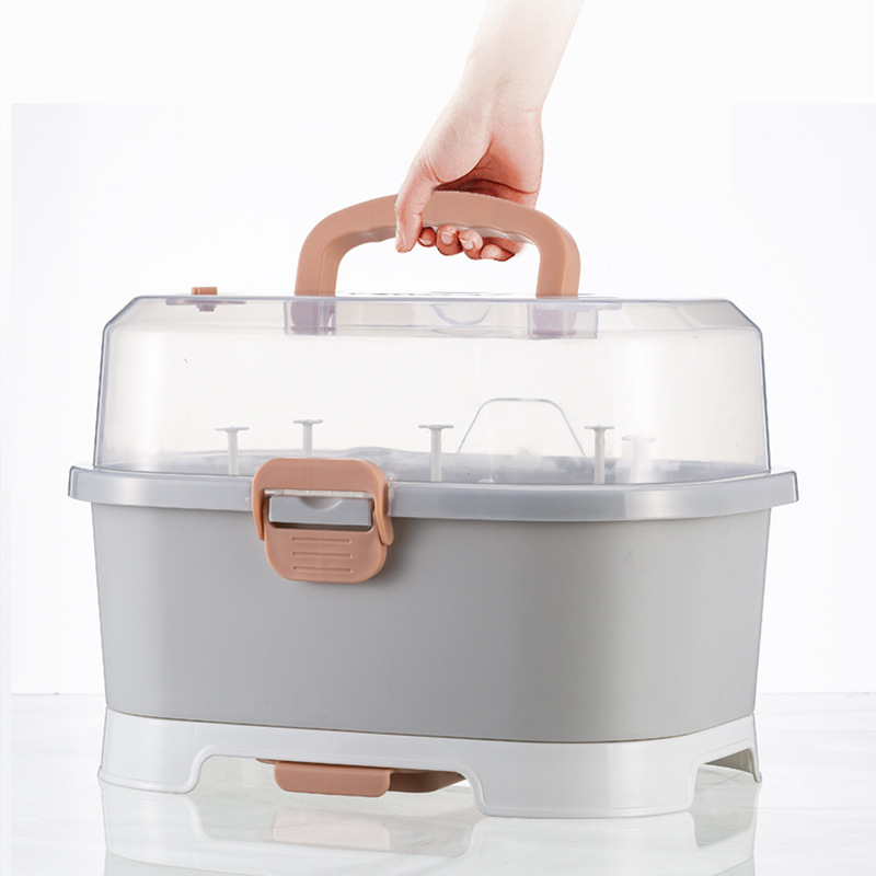 Baby Food Prep Containers - Caja de almacenamiento para biberones LazyChild,