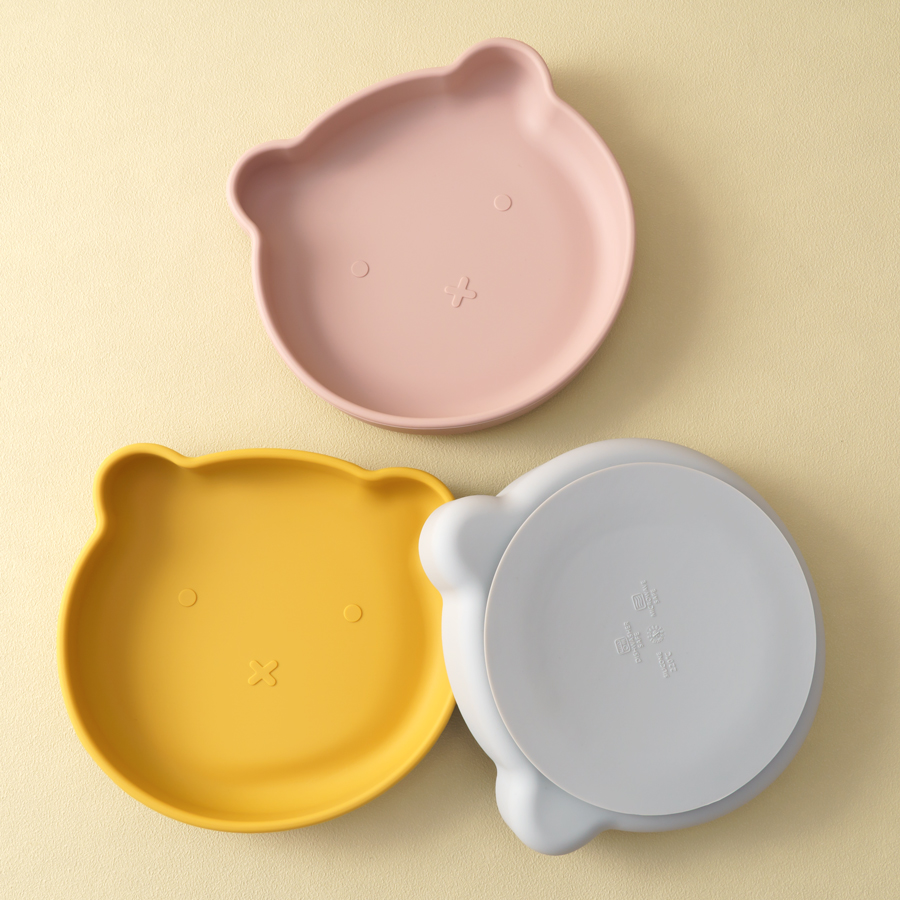Baby Food Kit - Platos de silicona para bebé, plato
