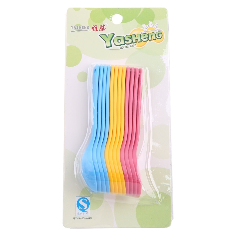 Baby Food Kit - Juego de cucharas de plástico para