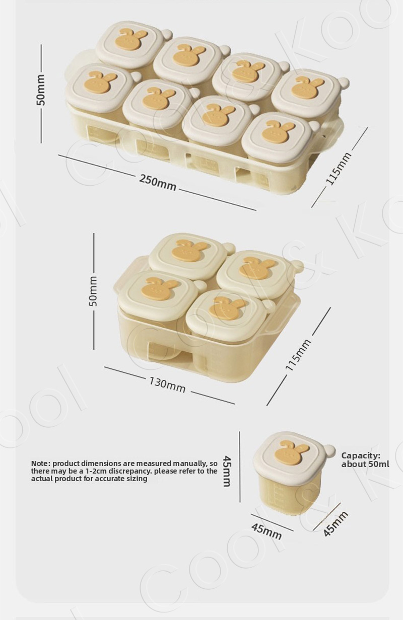 Recipientes para Almacenar Ali - Baby Food Hero reseña y precio