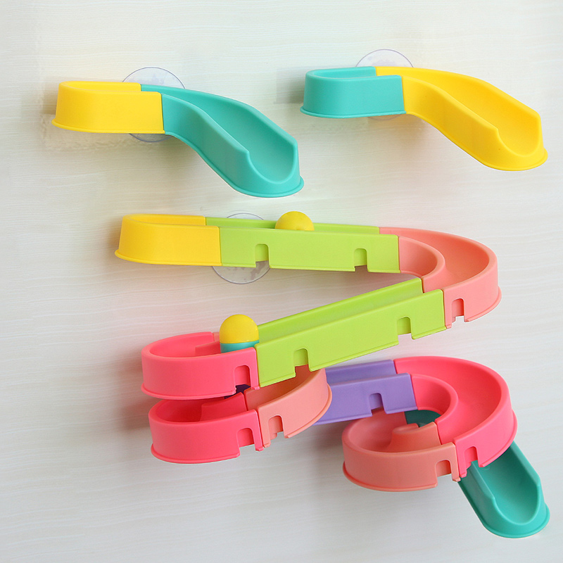 Tobogán de arcoíris para baño  - Baby Food Quantity reseña y precio