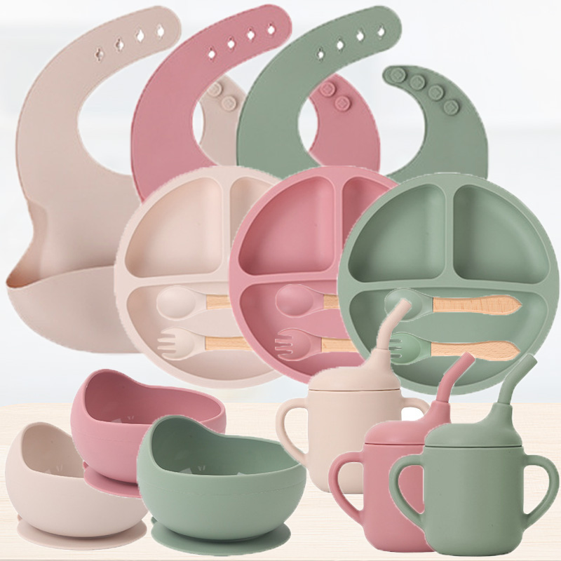 Juego de vajilla de silicona p - Baby Food Kit reseña y precio
