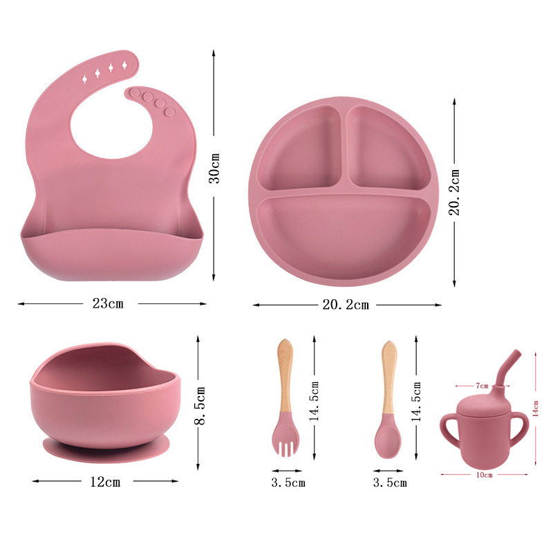 Juego de vajilla de silicona p - Baby Food Kit reseña y precio