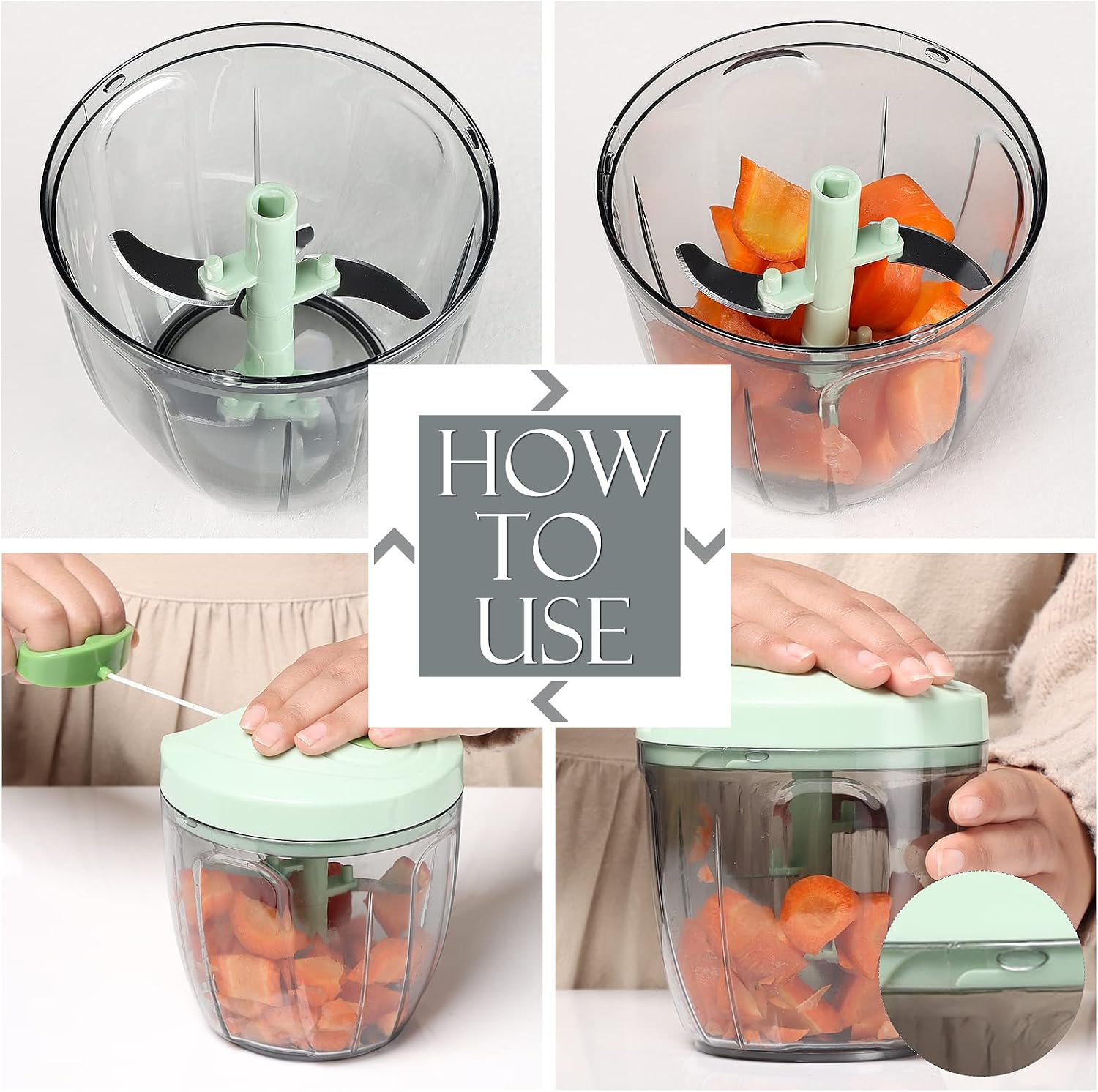 Picadora Manual de Alimentos p - Baby Food With Meat reseña y precio