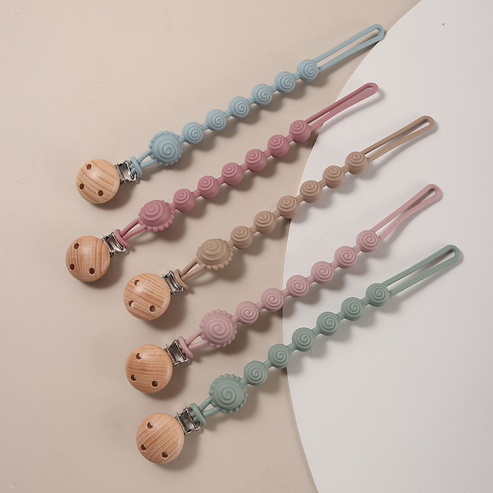 Clip de silicona para chupete, - Baby Food Teether reseña y precio