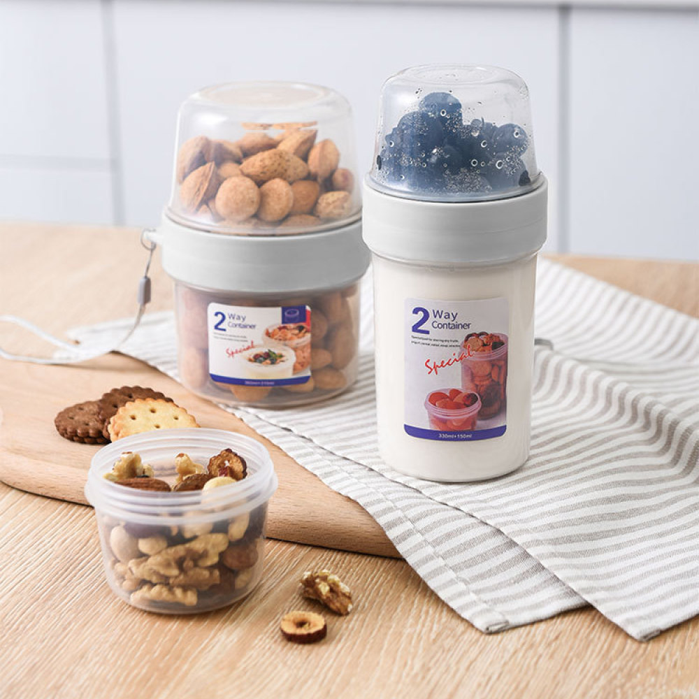Estuche portátil de doble capa - Baby Food Prep Containers reseña y precio