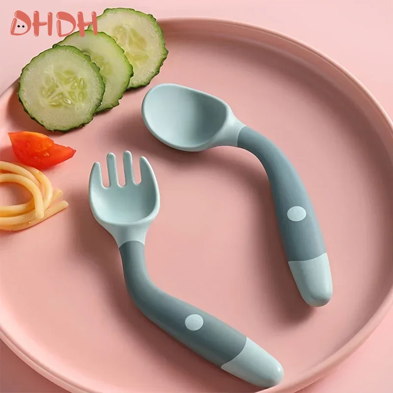 Juego de cuchara y tenedor par - Baby Food Kit reseña y precio