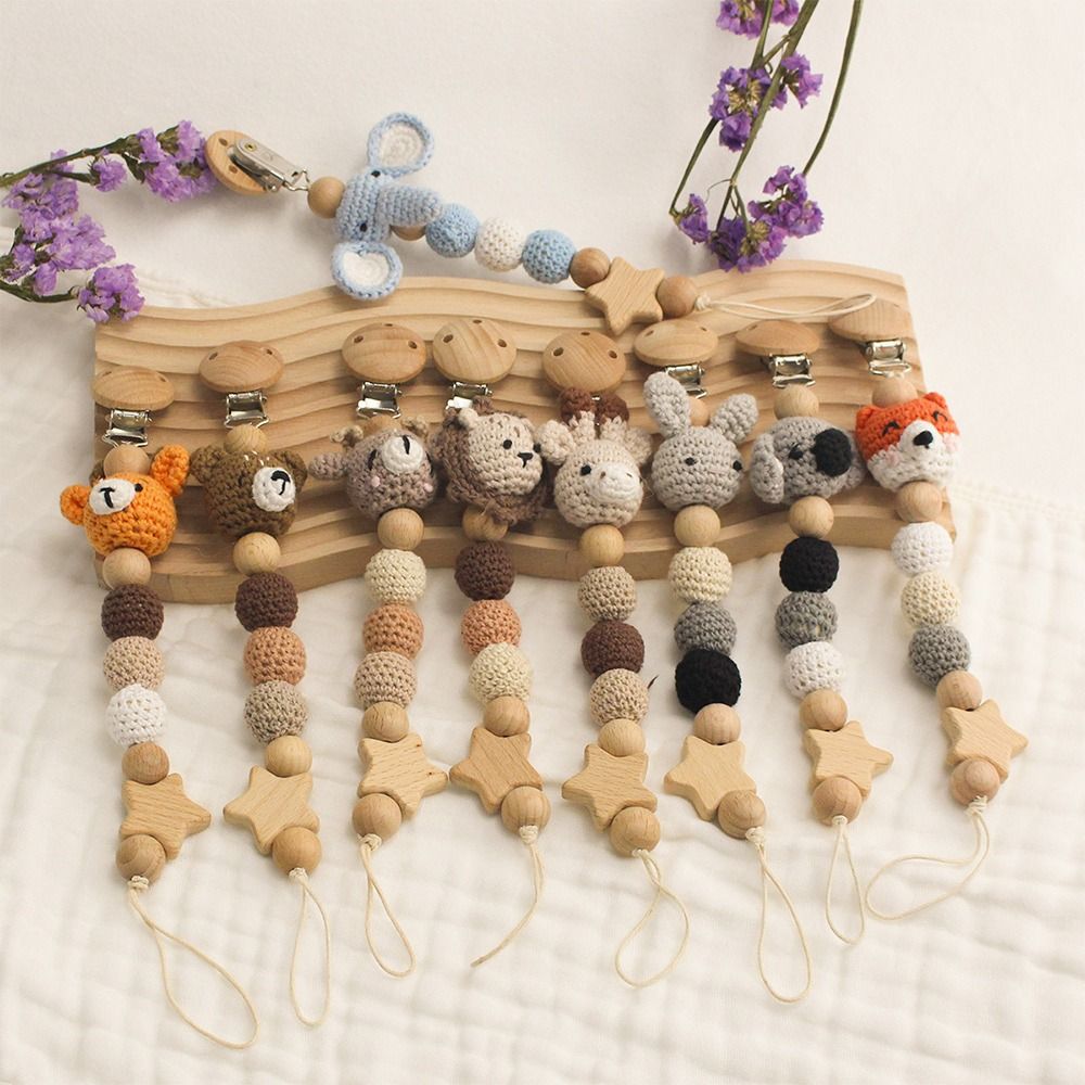 Chupete de madera para bebé, c - Baby Food Teether reseña y precio