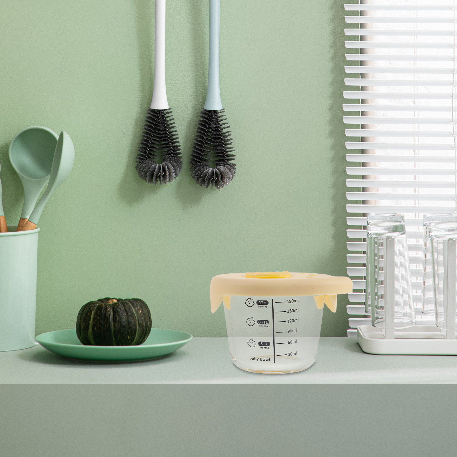 Recipientes de vidrio para alm - Baby Food Prep Containers reseña y precio