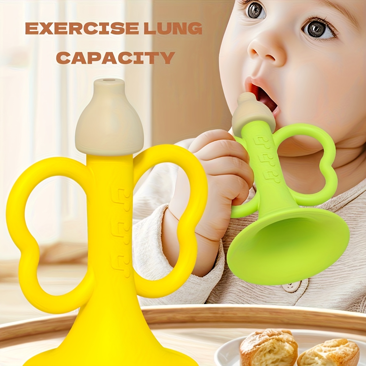 Cuerno de dentición para bebé, - Baby Food Teether reseña y precio