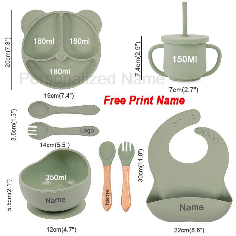 Juego de alimentación de silic - Baby Food Kit reseña y precio